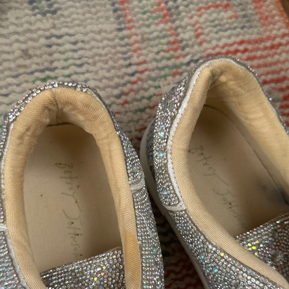 Sparkling Rhinestone Sneakers - Picture 2 of 10